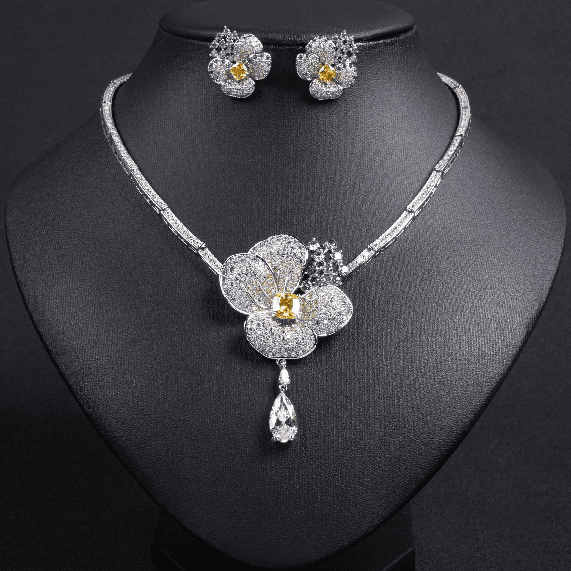 Ceremony Necklace Set Cubic Zirconia product image