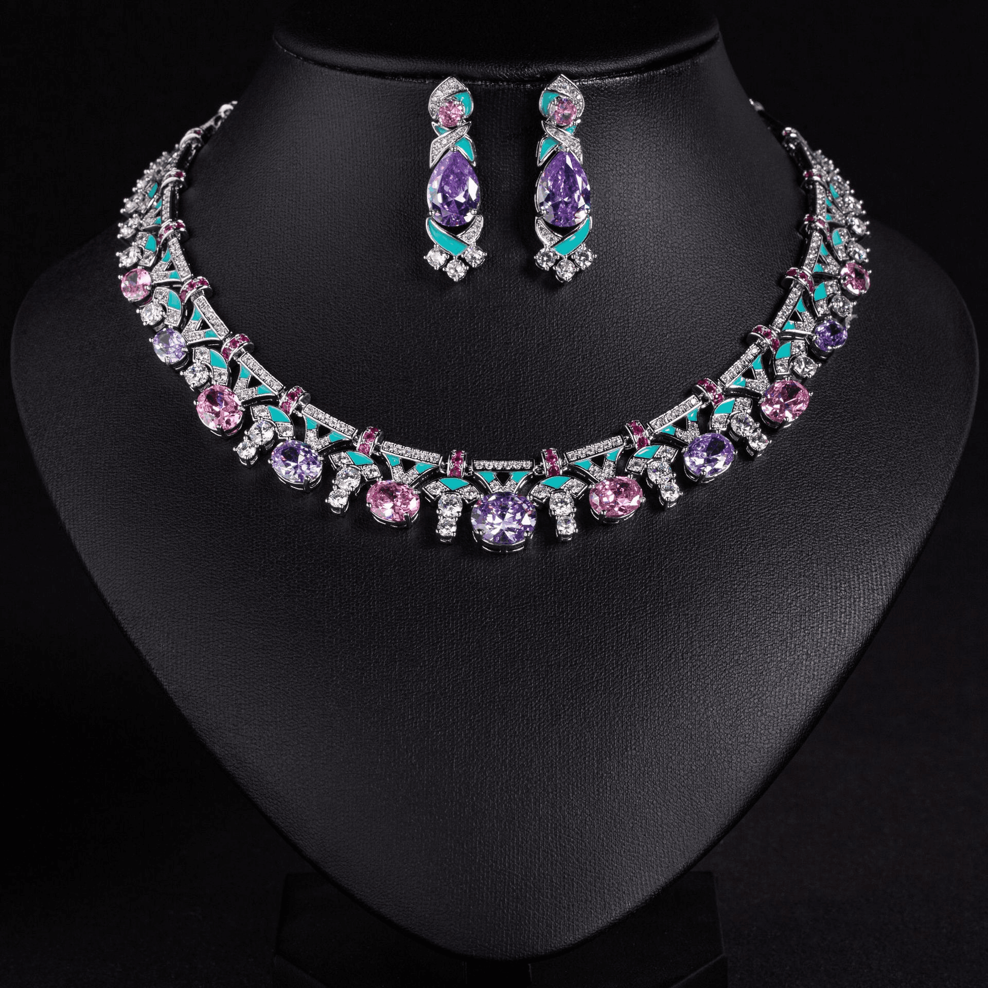 Evening Crystal Suite Emerald Tone Crystal product image