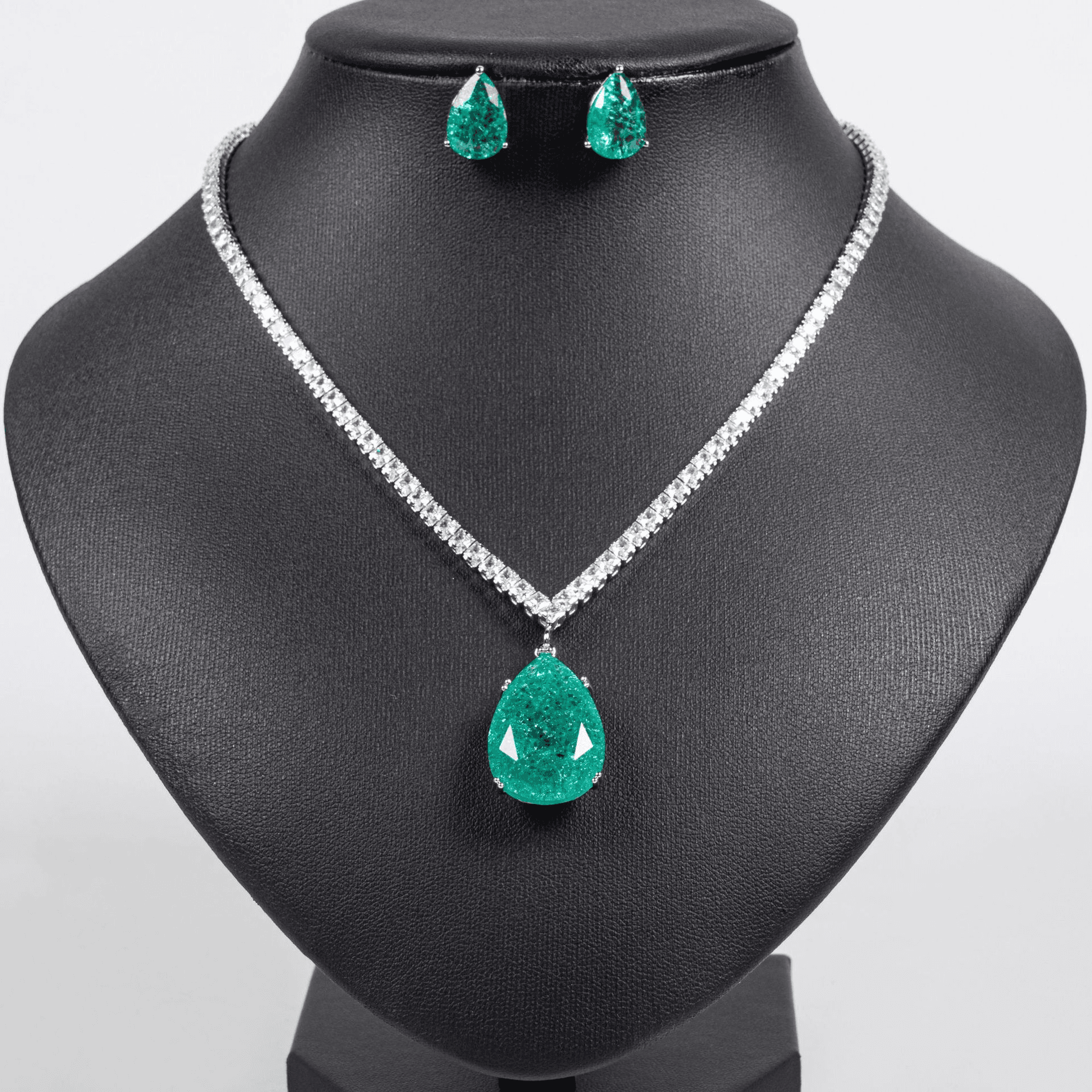 Y-Drop Necklace Cubic Zirconia product image