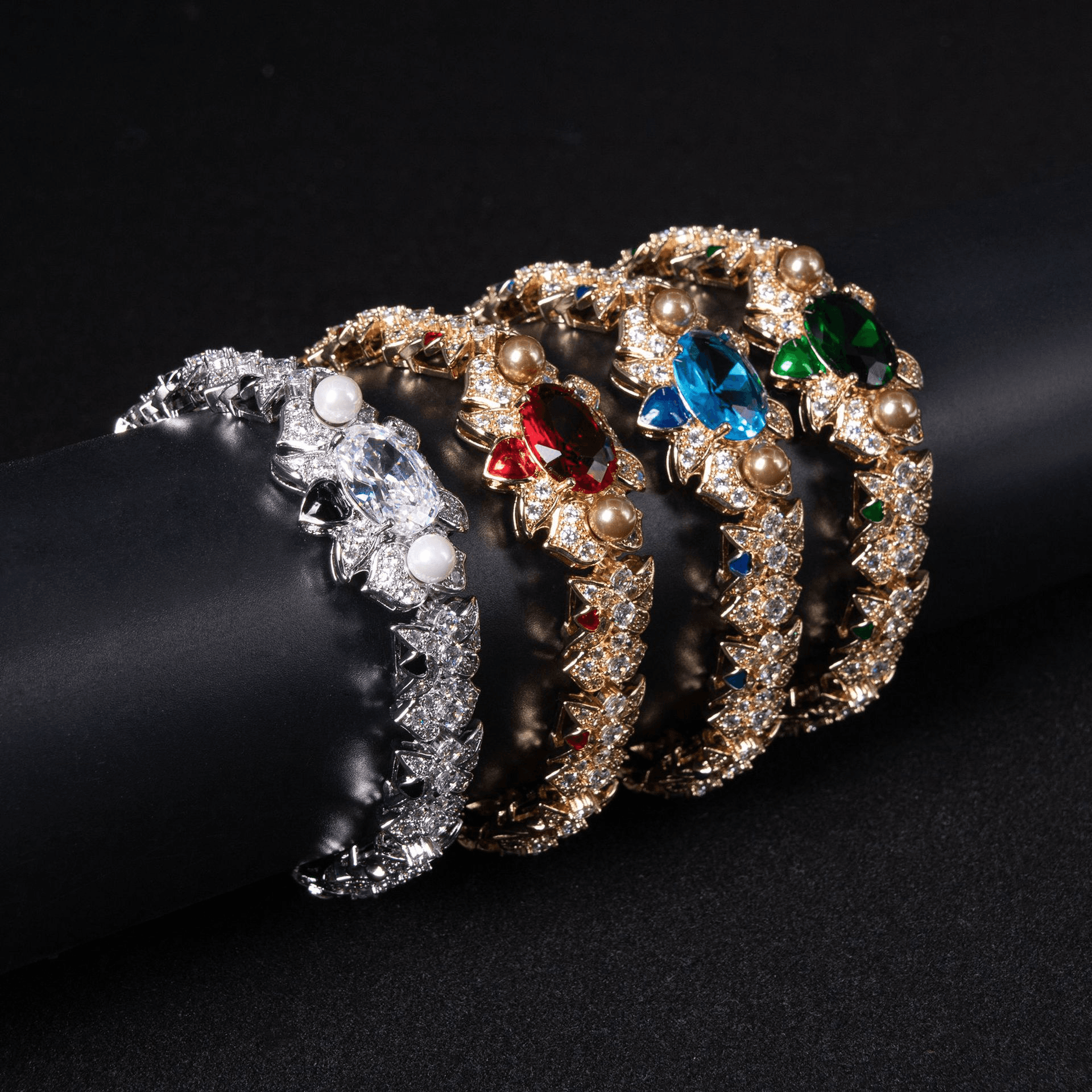 Garden Line Bracelet Amethyst Tone Crystal product image