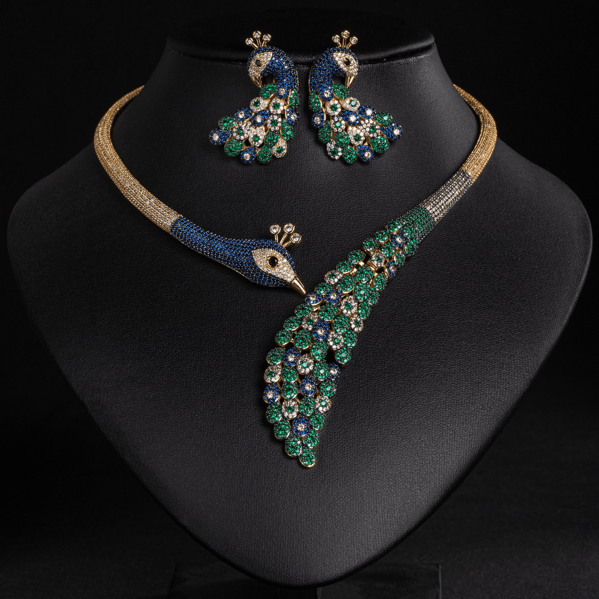 Pearl Collar Necklace Cubic Zirconia product image