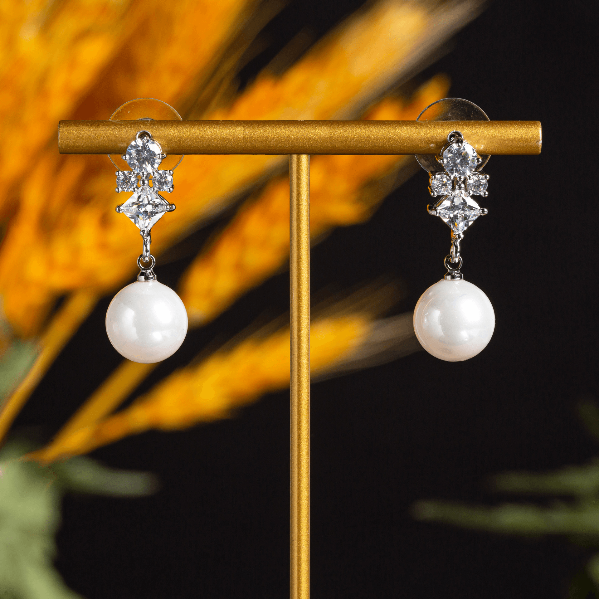 Ruby Light Earrings Cubic Zirconia product image