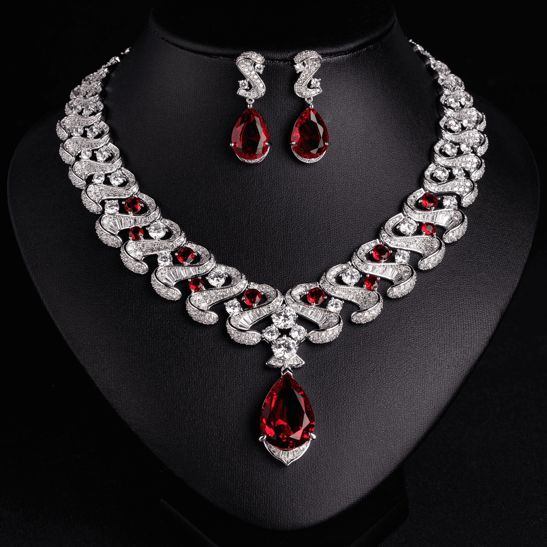 Evening Crystal Suite Ruby Tone Crystal product image
