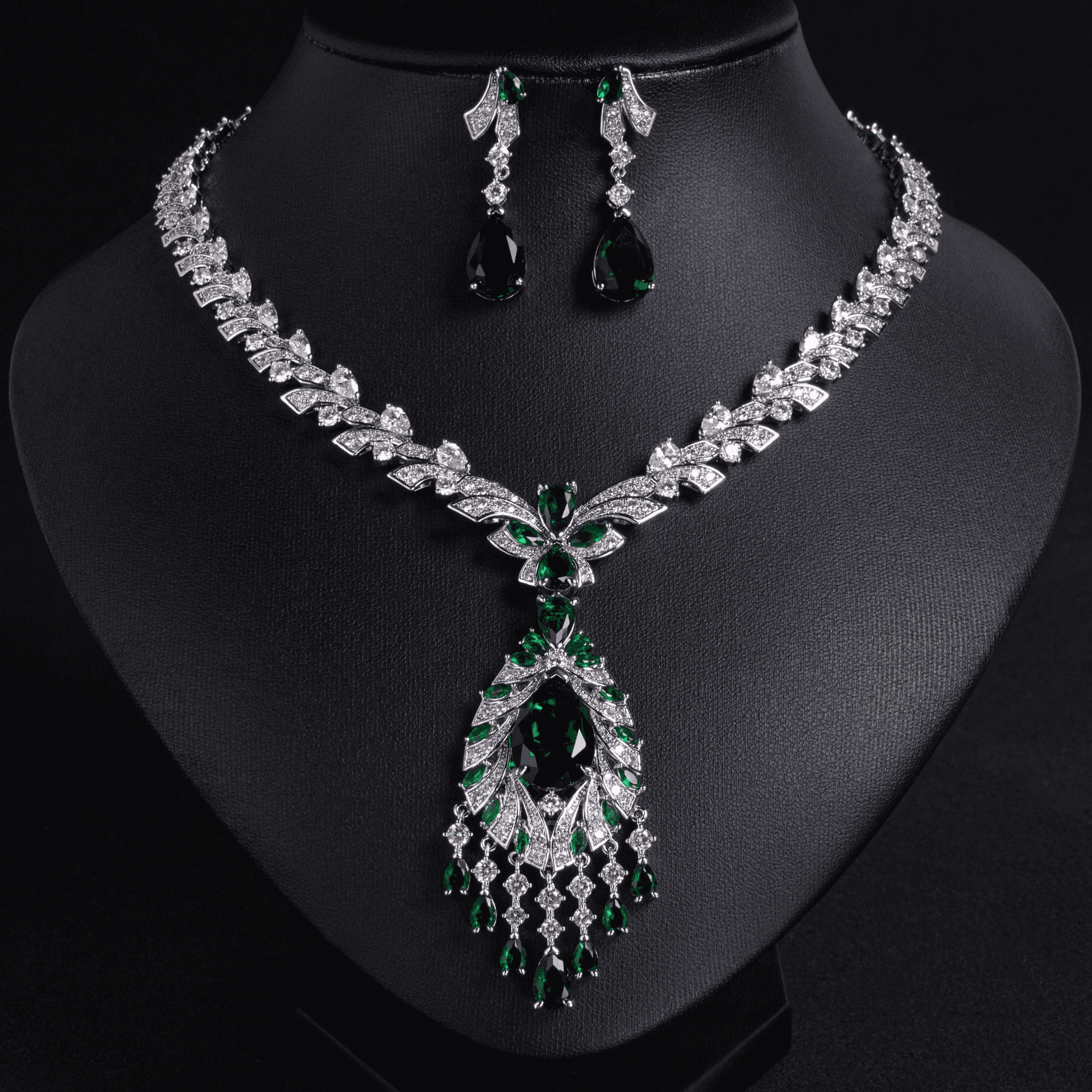 Regal Jewelry Set Ruby Tone Crystal product image